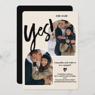 Anúncio Moderno sim script 2 fotos arquitetar noivado de m