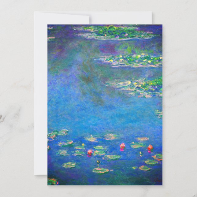 Anúncio Monet Water Lily 1906 (Frente)