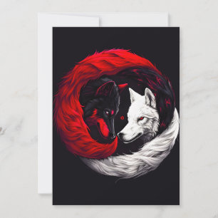 Anúncio Moon Crimson Red White Wolf