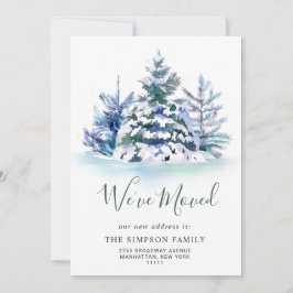 Anúncio Móvel de Árvore Elegante Minimalista