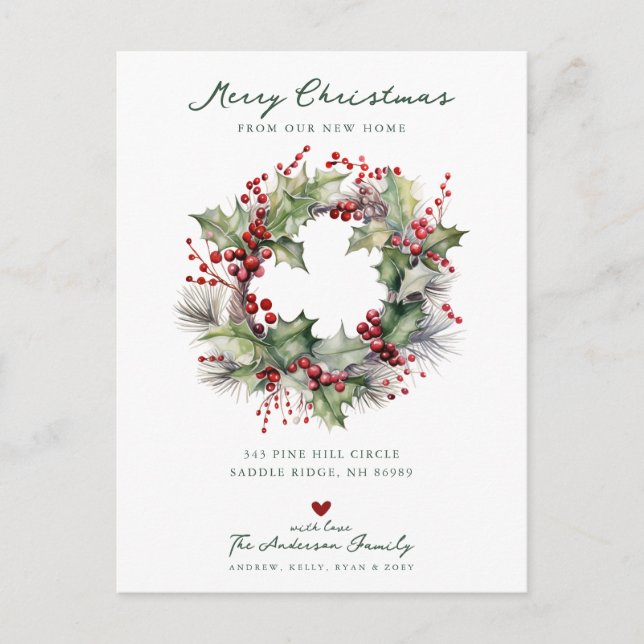 Anúncio móvel de Natal animado de Natal de Férias (Frente)