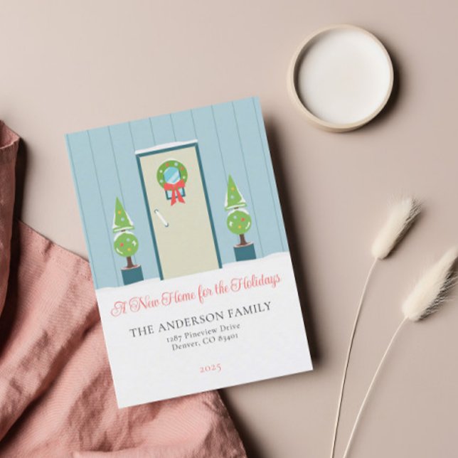 Anúncio Móvel de Natal Minimalista (Criador carregado)