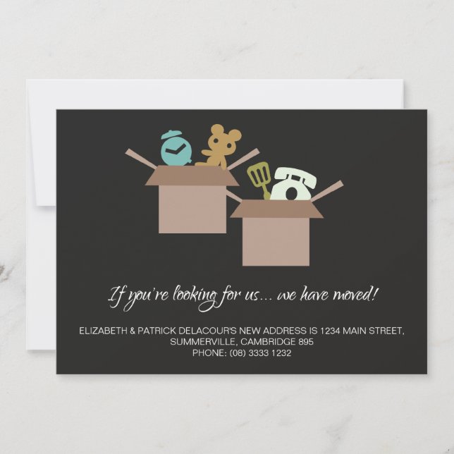 Anúncio móvel - Gráficos de caixas de papelão (Frente)