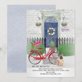 Anúncio Movendo a Bicicleta de Cachorro Francês