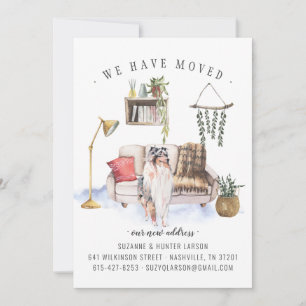 Anúncio movente áspero do Collie  