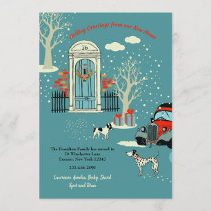 Anúncio movente da porta da rua do Natal do