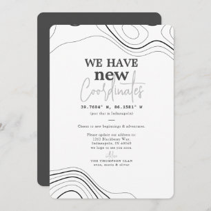 Anúncio Movimentação de Cinzas de Novas Coordenadas Modern