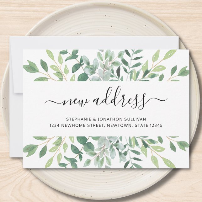 Anúncio Movimentação de Novo Endereço de Cores d'Água (Criador carregado)