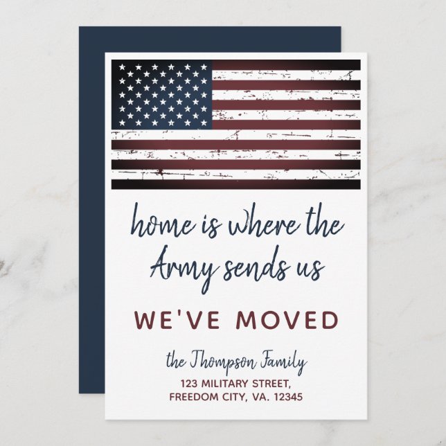 Anúncio Movimentação de PCS Militares Mudamos a bandeira A (Frente/Verso)