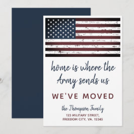 Anúncio Movimentação de PCS Militares Mudamos a bandeira A