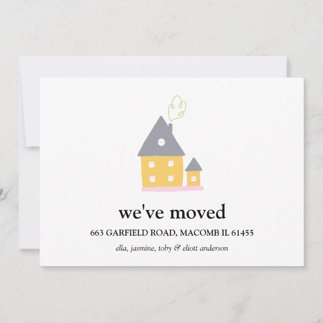 Anúncio Movimentamos a Casa Sem Mudança de Foto de Endereç (Frente)