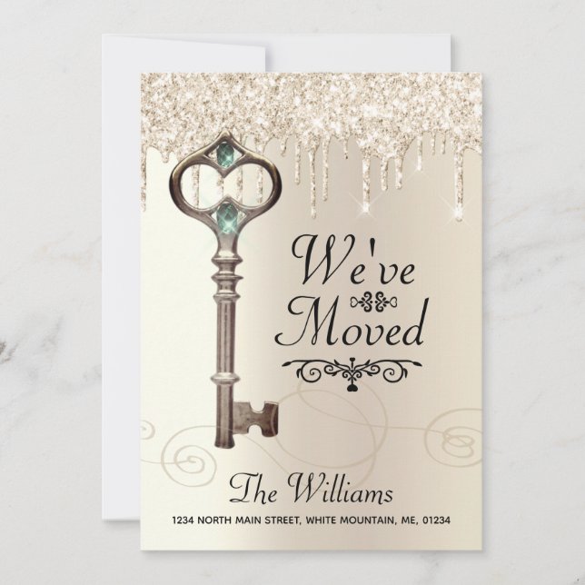 Anúncio Movimentamos a mudança de endereço do Glitter de D (Frente)