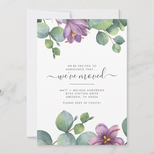 Anúncio Movimentamos a Mudança Floral Eucalyptus Verde (Frente)