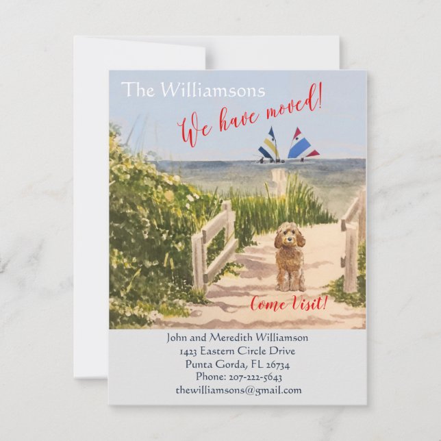 Anúncio Movimentamos a praia do Cachorro (Frente)