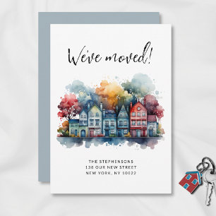 Anúncio Movimentamos Novas Casas de Aquarela Cuta-Casa