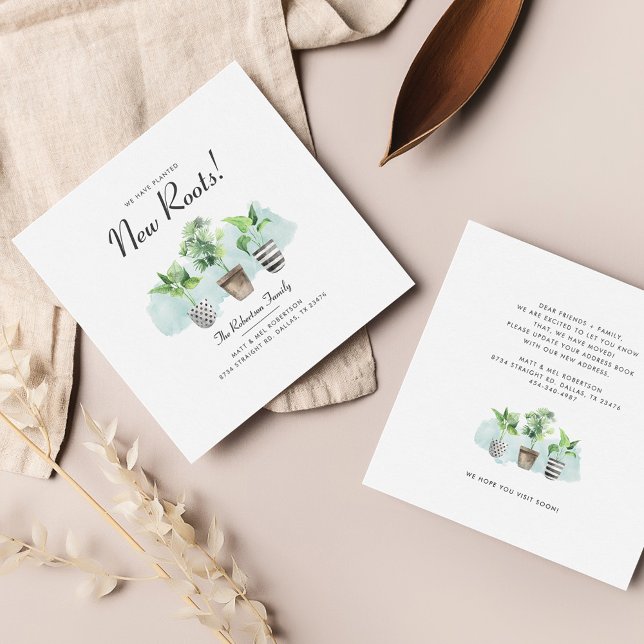 Anúncio Movimentamos Novas Raízes das Plantas Potidas (Criador carregado)