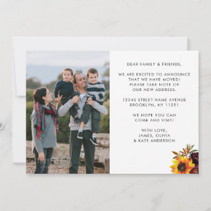 Anúncio Movimentamos o Autumn Sunflower, nova foto para o 