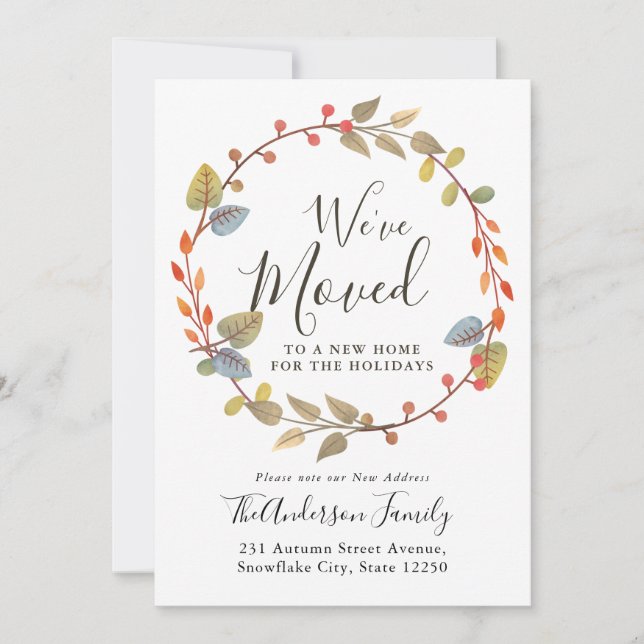 Anúncio Movimentamos o movimento de Feriado de outono (Frente)