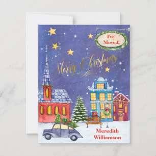 Anúncio Movimentamos o movimento plano da vila de Natal