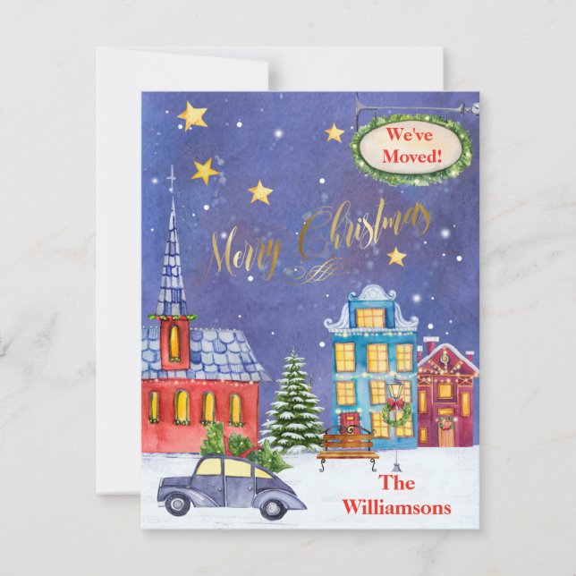 Anúncio Movimentamos o movimento plano da vila de Natal (Frente)