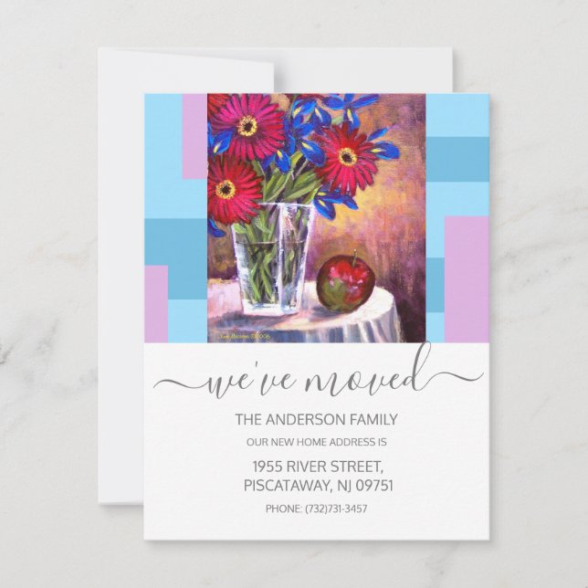 Anúncio Movimentamos o texto do script Vase Floral Vermelh (Frente)