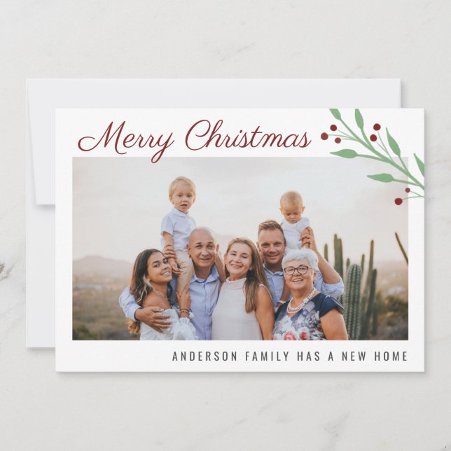 Anúncio Movimento de Férias da Família Feliz Natal (Frente)