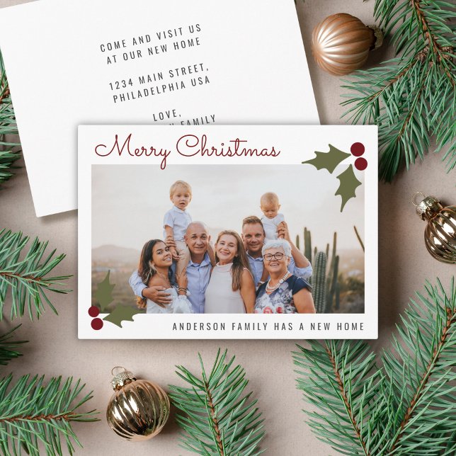 Anúncio Movimento Feliz Natal Família Foto Feriado de Cere (Criador carregado)