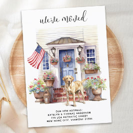 Anúncio Movimento Patriótico Personalizado de Labrador Ama