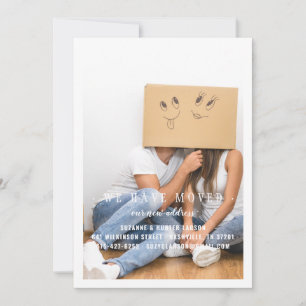 Anúncio Mudámos A Foto Mínima Moderna