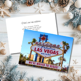 Anúncio Mudamos para Las Vegas Nova Casa