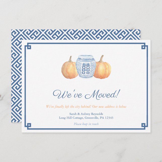 Anúncio Mudança de Endereço Inteligente para o Outono das  (Frente/Verso)