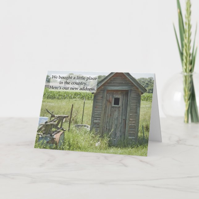 Anúncio Mudança de endereço: local no país (Frente)