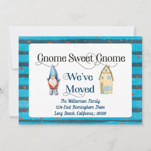Anúncio Mudança de endereço Nova casa Movimentamos o Gnome