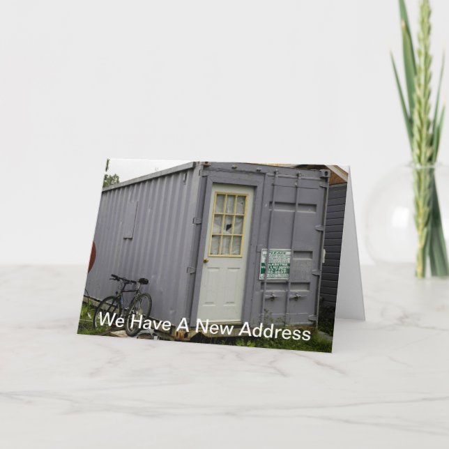 Anúncio Mudança de endereço: Trailer House (Frente)