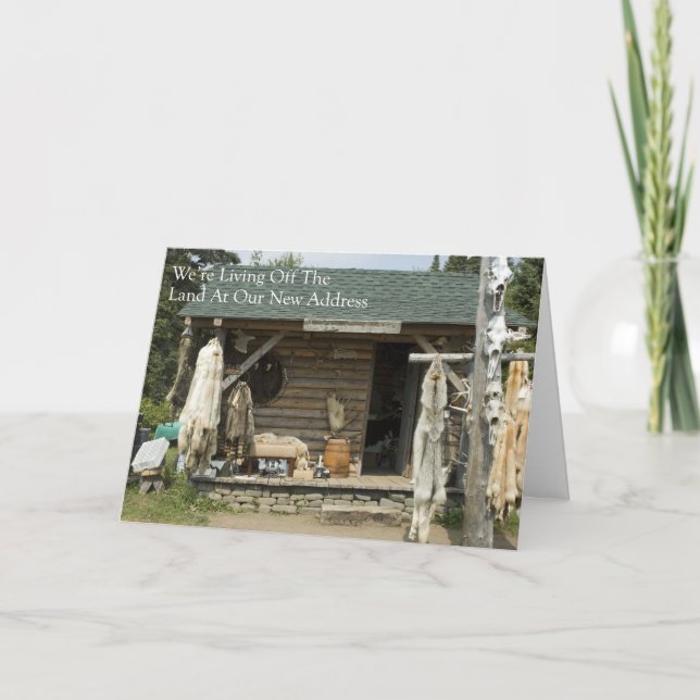 Anúncio Mudança de endereço: Vivendo fora da terra (Frente)