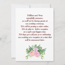 Mudança de Planos de Casamento, Com Peônia Rosa