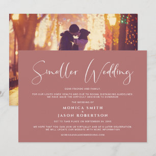 Anúncio Mudança de planos para casamento menor Foto Marsal