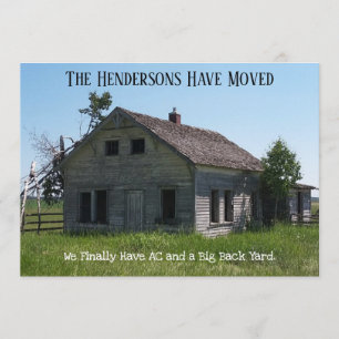 Anúncio Mudança engraçada do movimento da família do