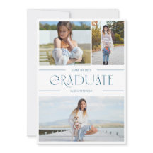 Anúncio multifoto de graduação e formando