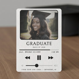 Anúncio Music MP3 Player White Graduation
