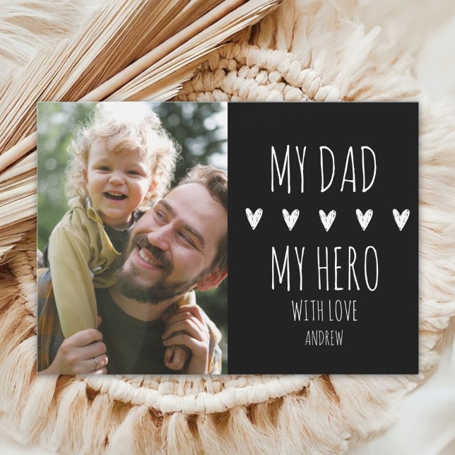 Anúncio My Dad My Hero Scrip Photo of the Children (Criador carregado)