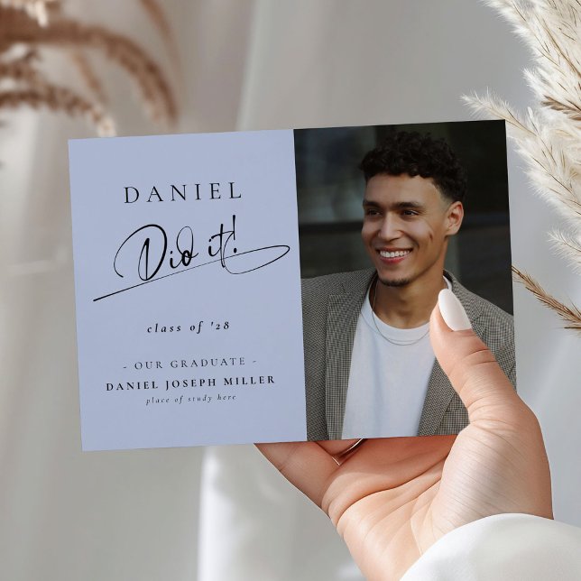 Anúncio Na moda Ele Fez Isso! Foto do Formando de Script (Criador carregado)