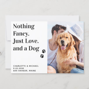 Anúncio Nada De Rico Apenas Amor E Casamento De Cão