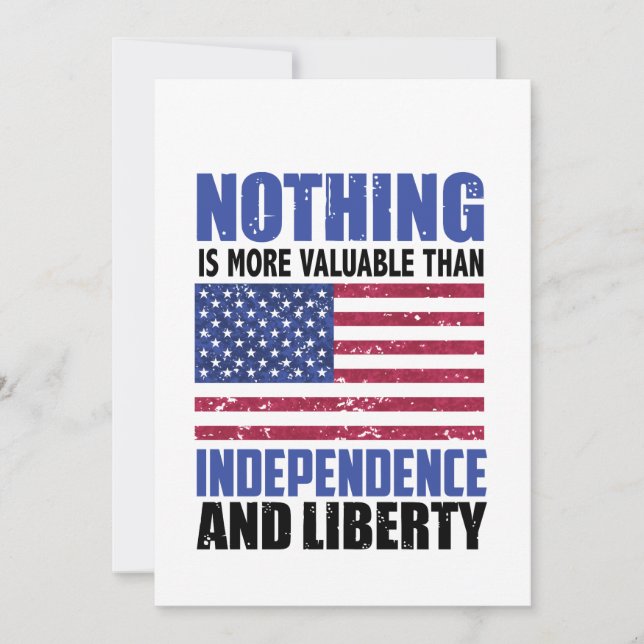 Anúncio Nada é mais valioso do que a Independência e o Lic (Frente)