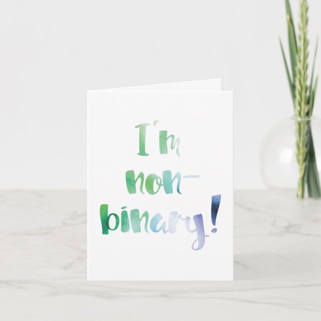 Anúncio Não Binário de Gênero da Família Moderna (Frente)