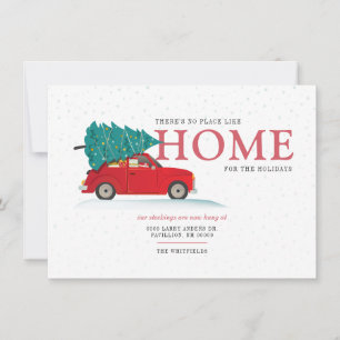 Anúncio Não mudamos de lugar como o movimento de férias em