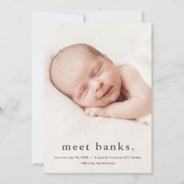 Anúncio Nascimento da Foto do Modern Baby 3