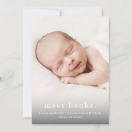 Anúncio Nascimento da Foto do Modern Baby 3