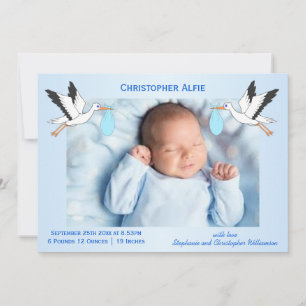 Anúncio Nascimento do Design de Stork