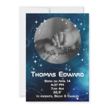 Nascimento do Novo Espaço Exterior Azul Celestial